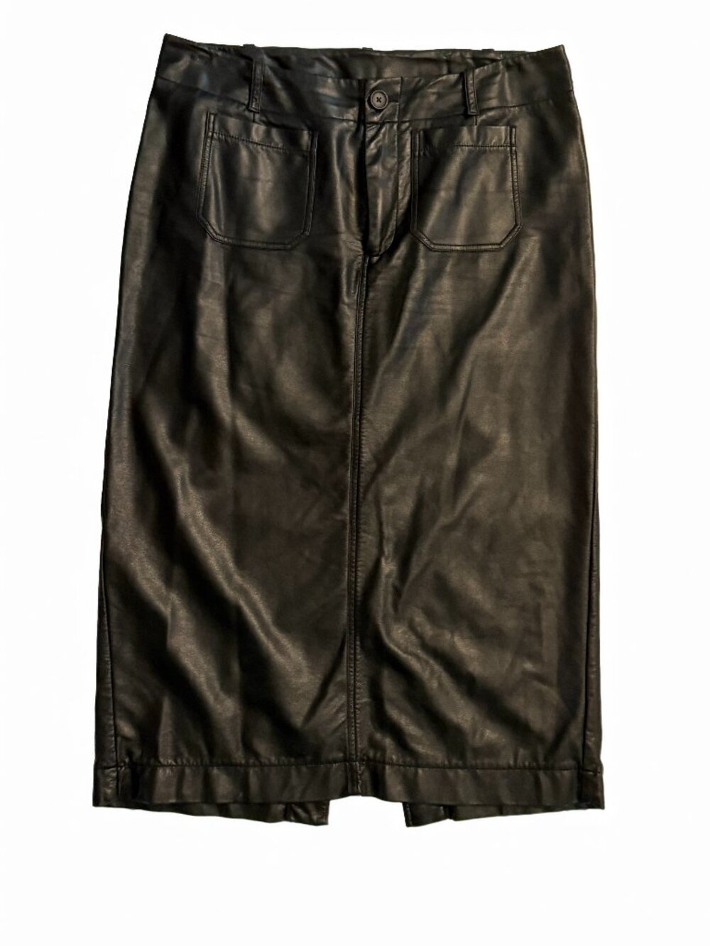 Maeve by Anthropologie Colette Faux Leather Maxi Skirt - Picture 6 of 8